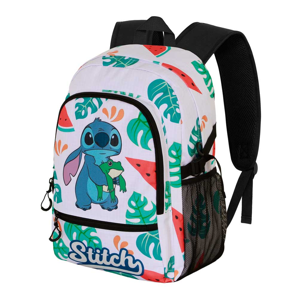 Disney Lilo y Stitch Frog-Mochila Fight FAN 2.2, Multicolor