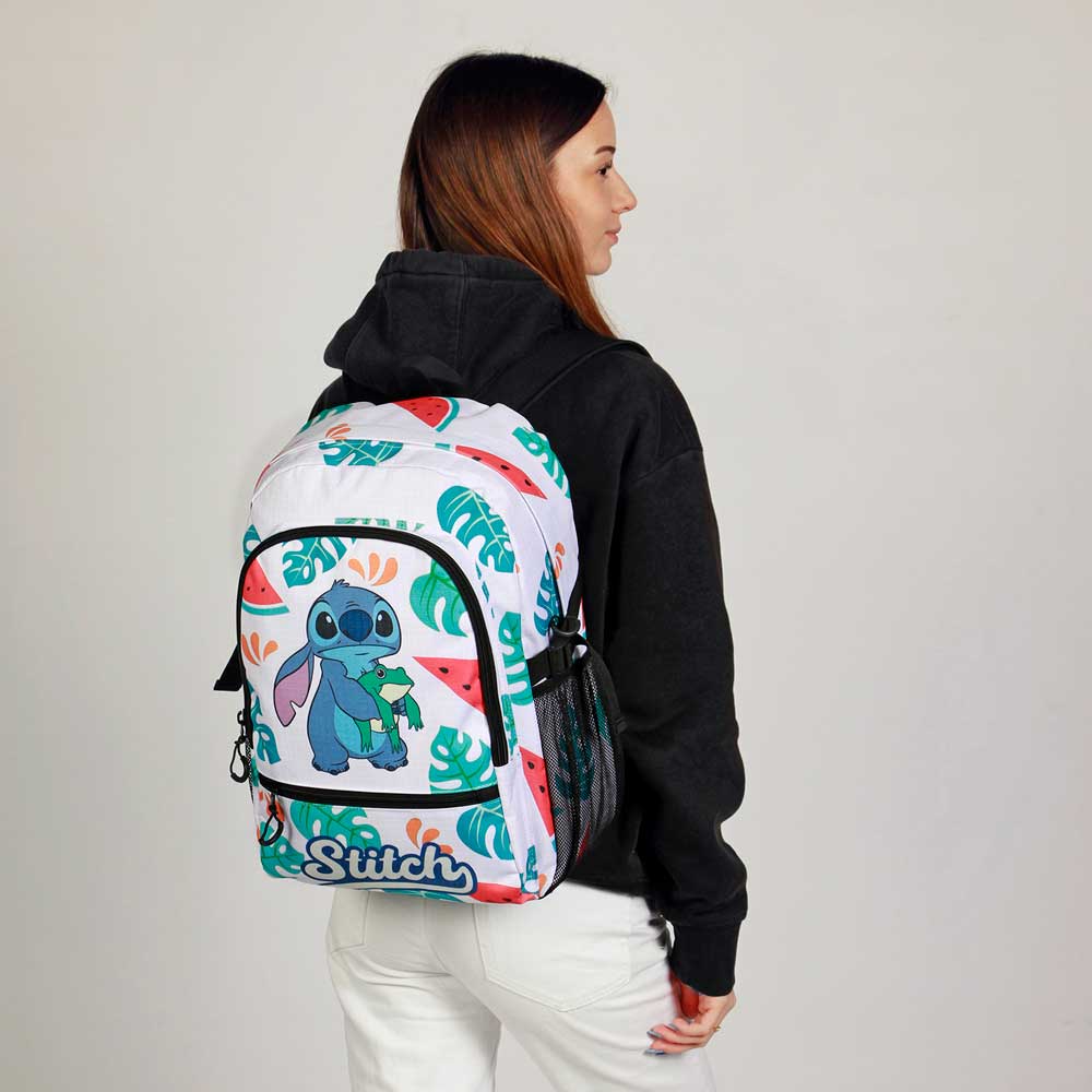 Disney Lilo y Stitch Frog-Mochila Fight FAN 2.2, Multicolor - Imagen 6