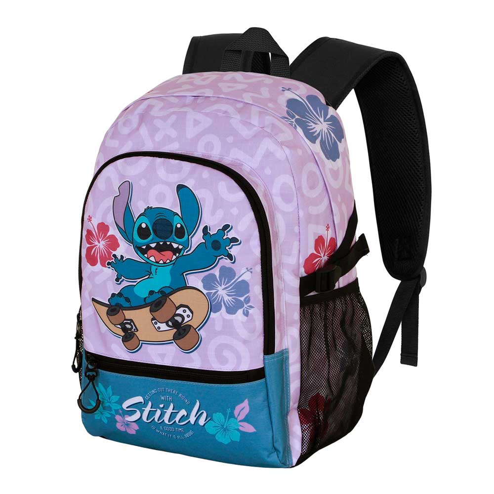 Disney Lilo y Stitch Skate-Mochila Fight FAN 2.2, Lila - Imagen 2