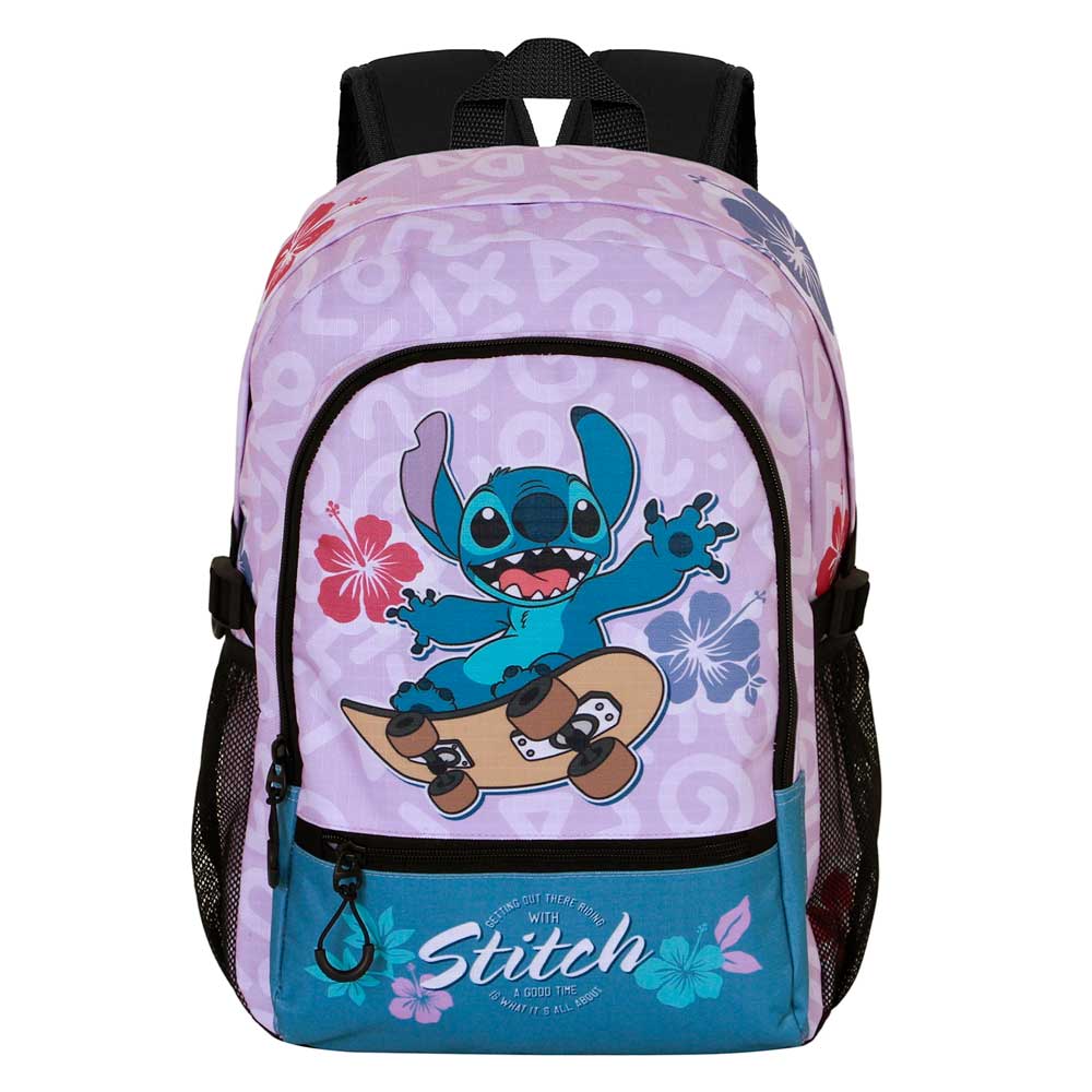 Disney Lilo y Stitch Skate-Mochila Fight FAN 2.2, Lila - Imagen 3