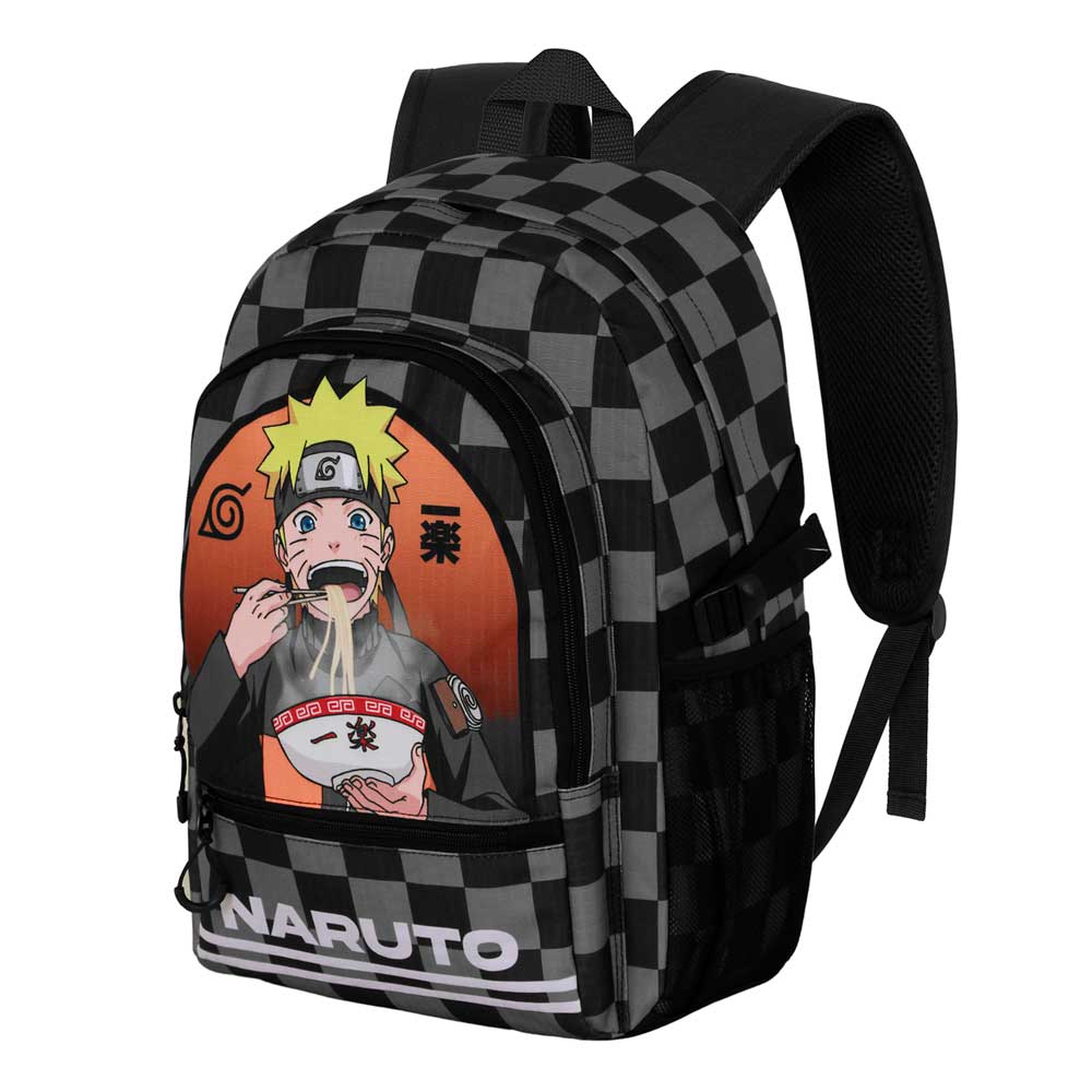 Naruto Ichiraku-Mochila Fight FAN 2.2, Negro - Imagen 2