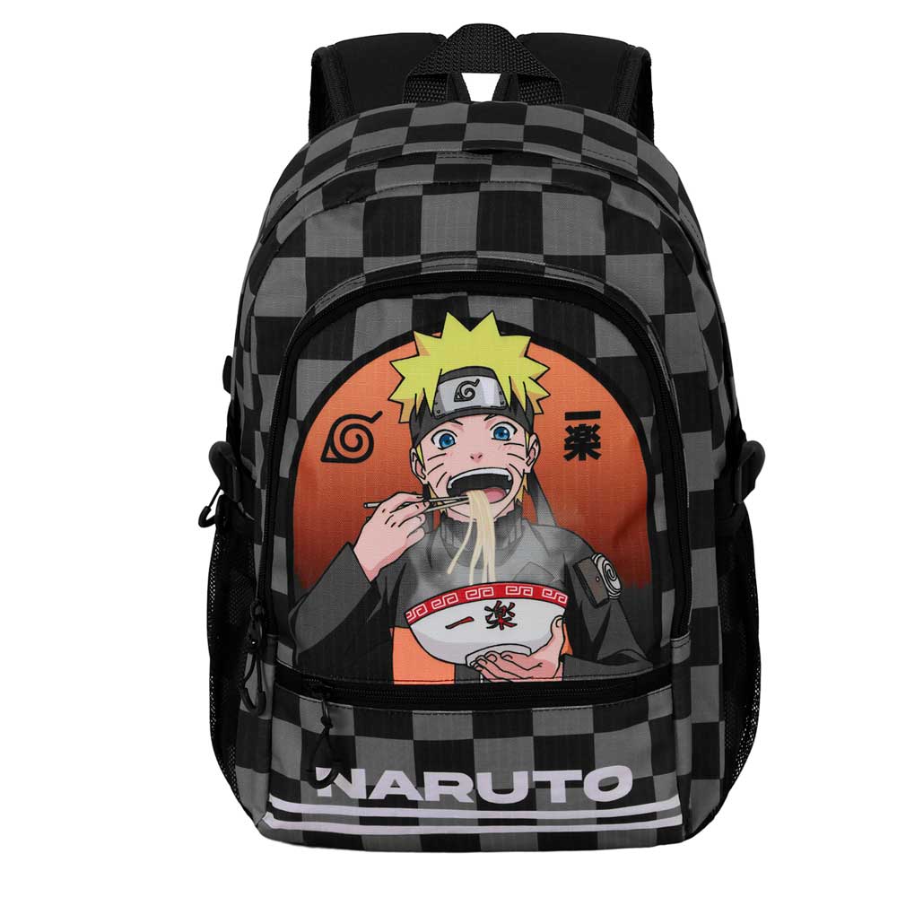 Naruto Ichiraku-Mochila Fight FAN 2.2, Negro - Imagen 3