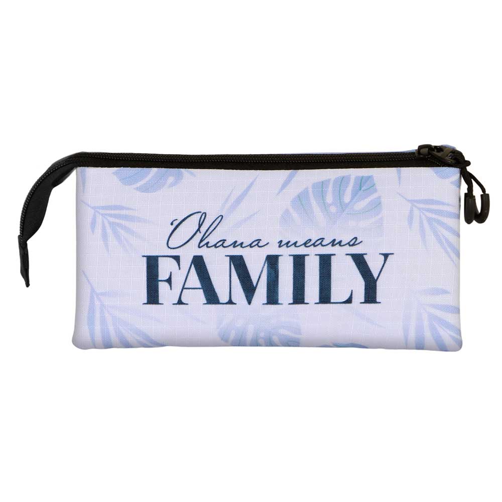 Disney Lilo y Stitch Couple-Estuche Portatodo Triple, Lila - Imagen 5