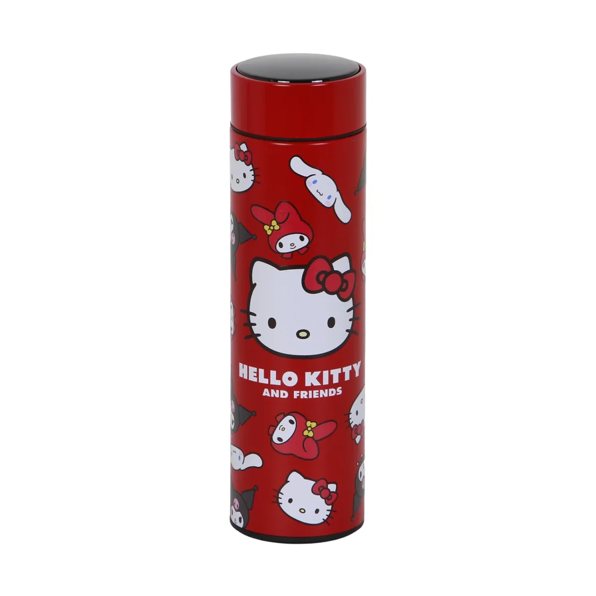 Hello Kitty Faces-Botella Inteligente Block, Rojo