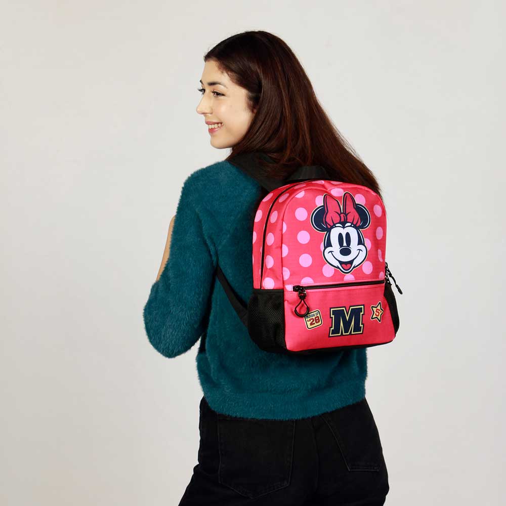 Disney Minnie Mouse Class-Mochila Sweet, Rosa - Imagen 6