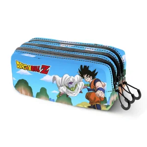 Dragon Ball (Bola de Dragón) Goku Piccolo-Estuche Portatodo Trick FAN 2.2, Azul