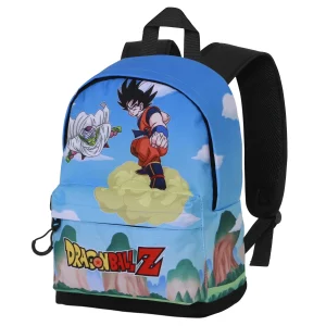 Dragon Ball (Bola de Dragón) Goku Piccolo-Mochila Pequeña HS FAN, Azul