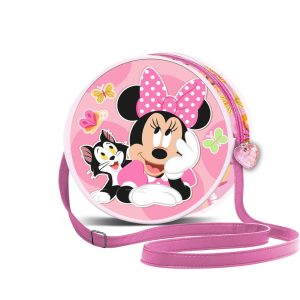 Disney Minnie Mouse Kitten-Bolso Redondo, Rosa