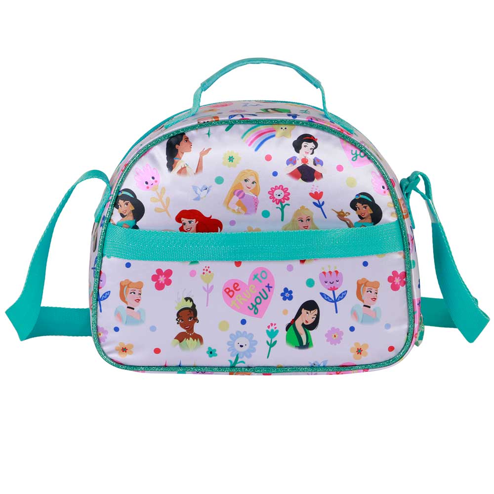 Disney Princesas Rainbows-Bolsa Portamerienda 3D, Multicolor - Imagen 4