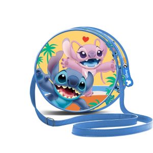 Disney Lilo y Stitch Ocean-Bolso Redondo, Azul