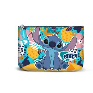 Disney Lilo y Stitch Colors-Monedero Cuadrado Pequeño, Turquesa