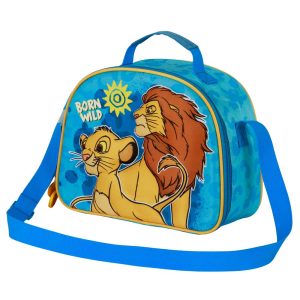 Disney El Rey León Wild-Bolsa Portamerienda 3D, Azul