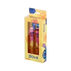 Disney Lilo y Stitch Mix-Pack de 2 Bolígrafos 10 Colores, Multicolor