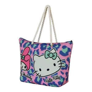 Hello Kitty Safari-Bolsa de Playa Soleil, Rosa