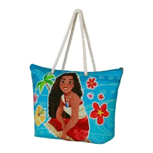 Disney Vaiana Sea-Bolsa de Playa Soleil, Azul