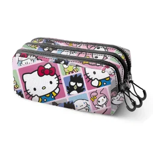 Hello Kitty Panels-Estuche Portatodo Trick FAN 2.2, Multicolor