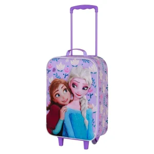 Disney Frozen 2 Beauty-Maleta Trolley Soft 3D, Lila