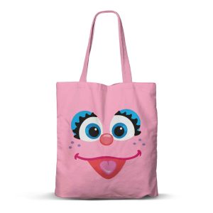 Barrio Sésamo Abby Cadabby Face-Bolsa de la Compra Shopping FAN, Rosa