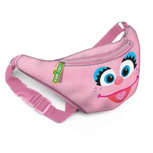Barrio Sésamo Abby Cadabby Face-Riñonera Fancy Pequeña, Rosa