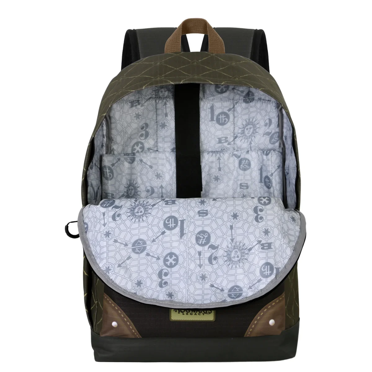 Harry Potter Legacy Hufflepuff-Mochila HS FAN 2.2, Marrón - Imagen 4