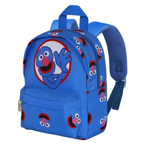 Barrio Sésamo Super Coco Hello-Mochila Preescolar Joy, Azul