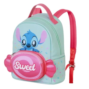 Disney Lilo y Stitch Candy-Mochila Heady Pequeña, Azul