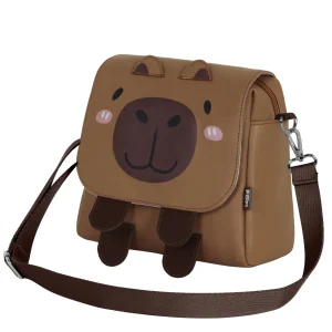 Oh My Pop! Capybara-Bolso-Mochila Kawaii, Multicolor