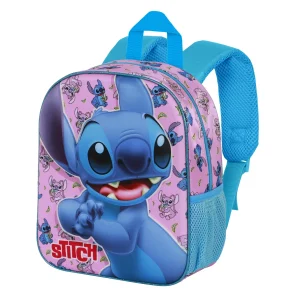 Disney Lilo y Stitch Surprise-Mochila 3D Elite, Azul