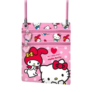 Hello Kitty Lovely-Bolso Action Vertical, Rosa