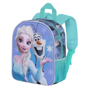 Disney Frozen 2 Sparkle-Mochila 3D Elite, Azul