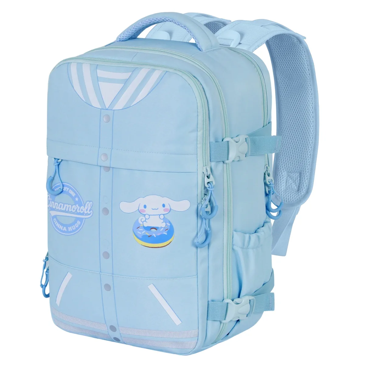 Hello Kitty Cinnamoroll Varsity-Mochila Mercury 2.0 Viaje Cabina Avión 40x20x25cm, Azul