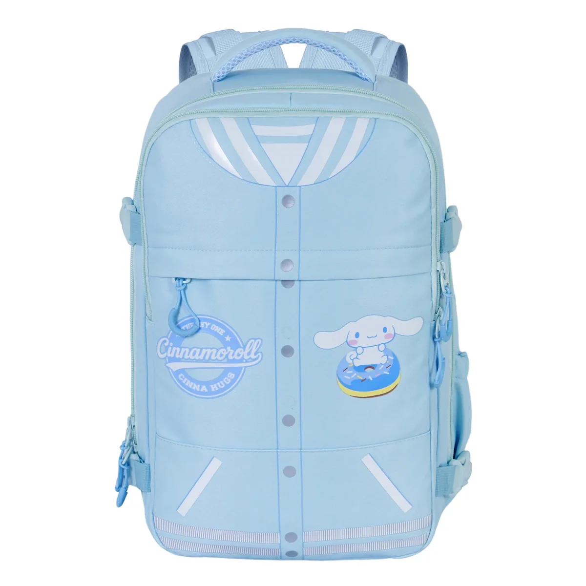 Hello Kitty Cinnamoroll Varsity-Mochila Mercury 2.0 Viaje Cabina Avión 40x20x25cm, Azul - Imagen 3