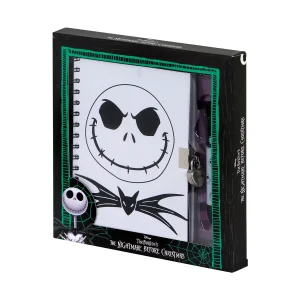 Disney Pesadilla Antes de Navidad Jack-Pack de Diario A5 + Bolígrafo de 6 Colores, Lila