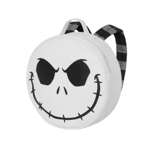 Disney Pesadilla Antes de Navidad Bone-Mochila Redonda, Blanco