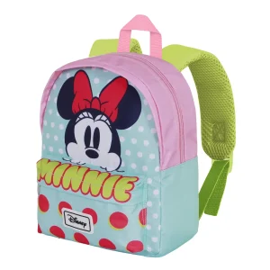 Disney Minnie Mouse Fluor-Mochila Preescolar Joy, Verde