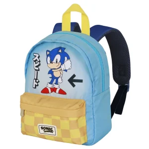 Sonic The Hedgehog Yeah-Mochila Preescolar Joy, Azul