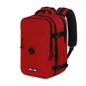 PRODG Red-Mochila Mercury 2.0 Viaje Cabina Avión 40x20x25cm, Rojo