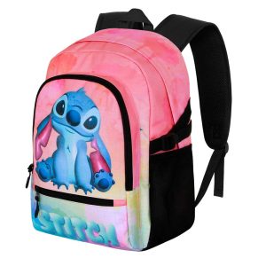 Disney Lilo y Stitch Watercolour-Mochila Fight 3.0, Multicolor