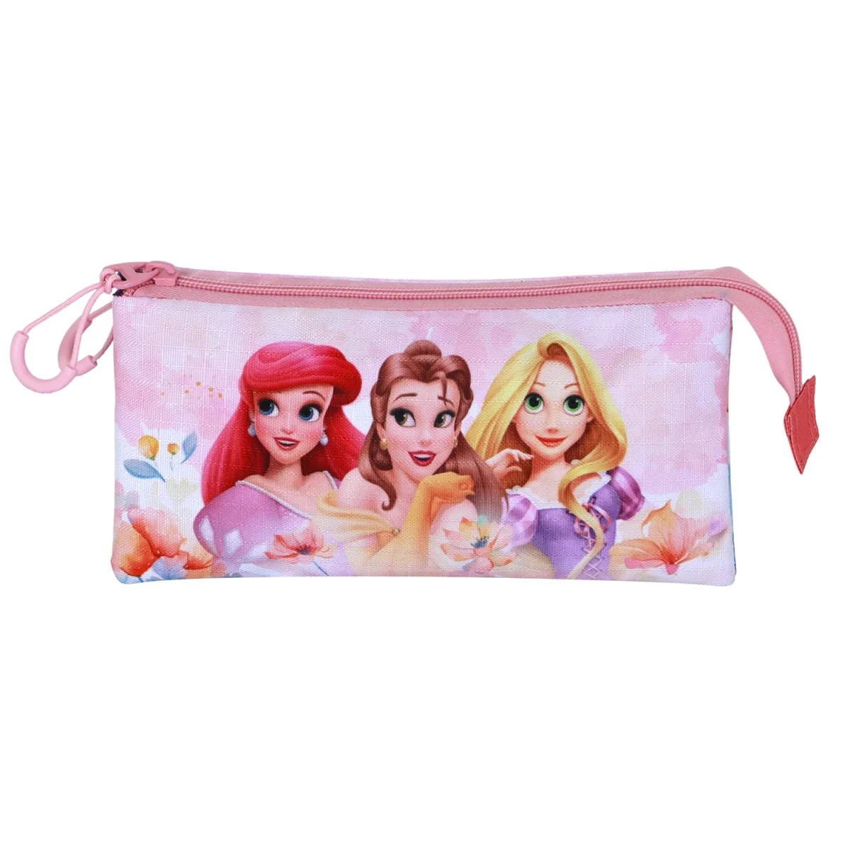 Disney Princesas Dream-Estuche Portatodo Triple, Rosa - Imagen 3