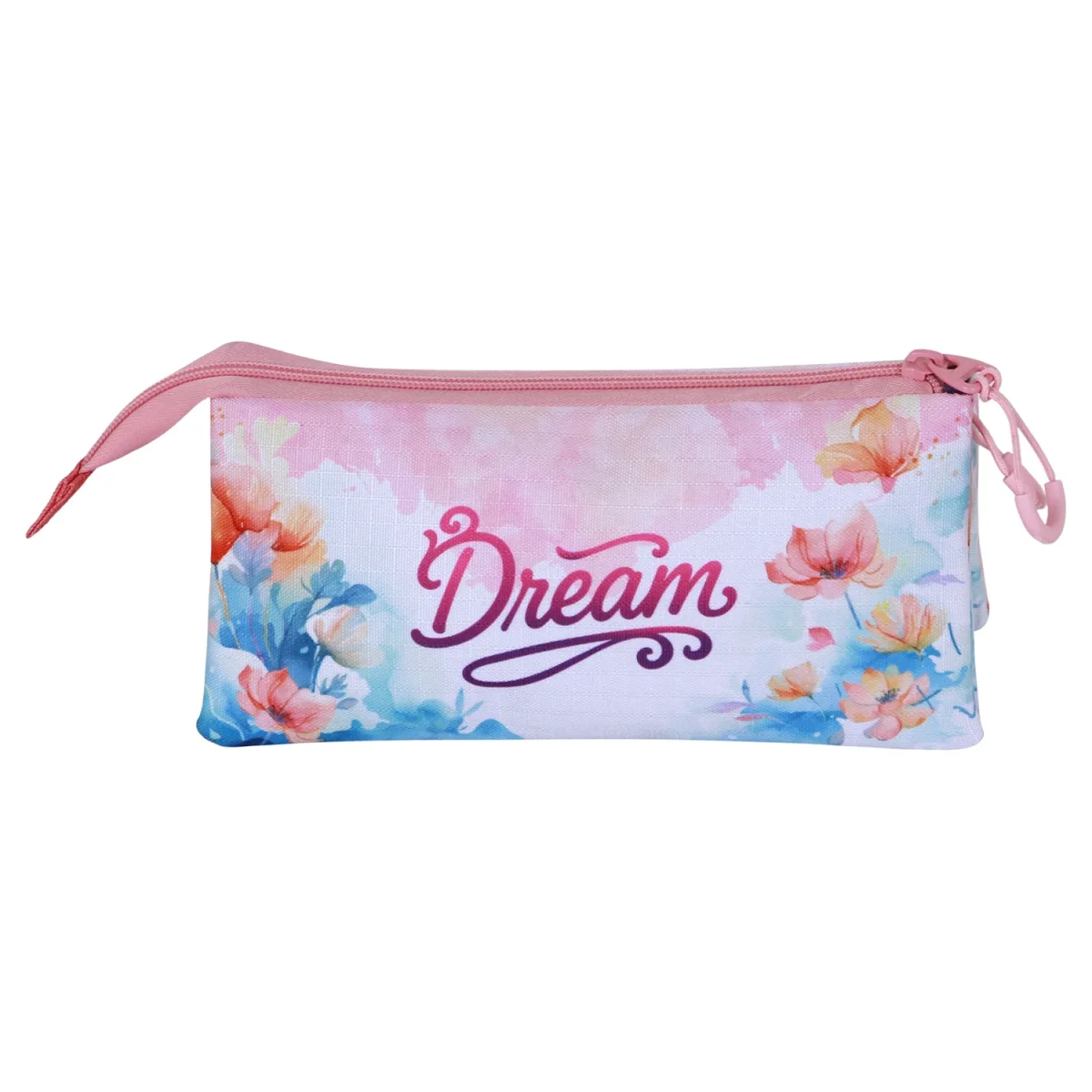 Disney Princesas Dream-Estuche Portatodo Triple, Rosa - Imagen 4