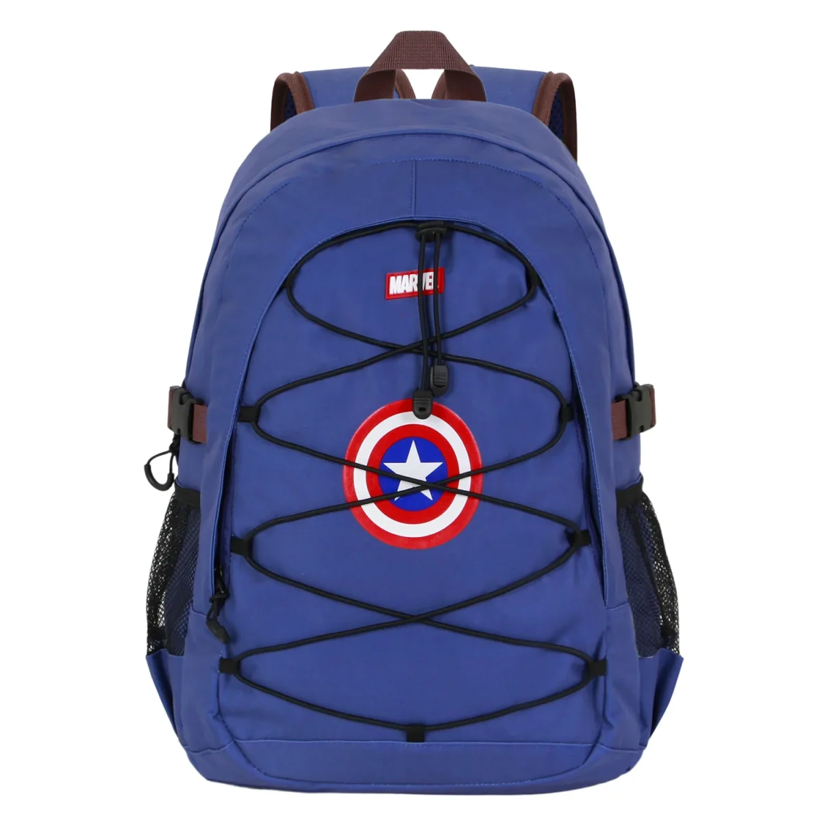 Marvel Capitán América CAP-Mochila Fight PRO, Azul - Imagen 3