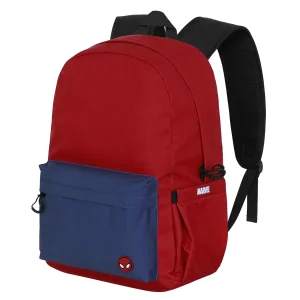 Marvel Spiderman SP-Mochila Block, Rojo