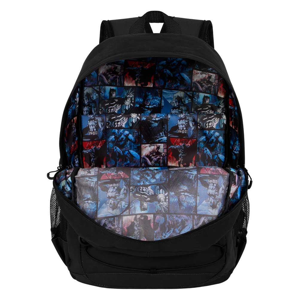 DC Comics Batman BAT-Mochila Fight PRO, Negro - Imagen 6