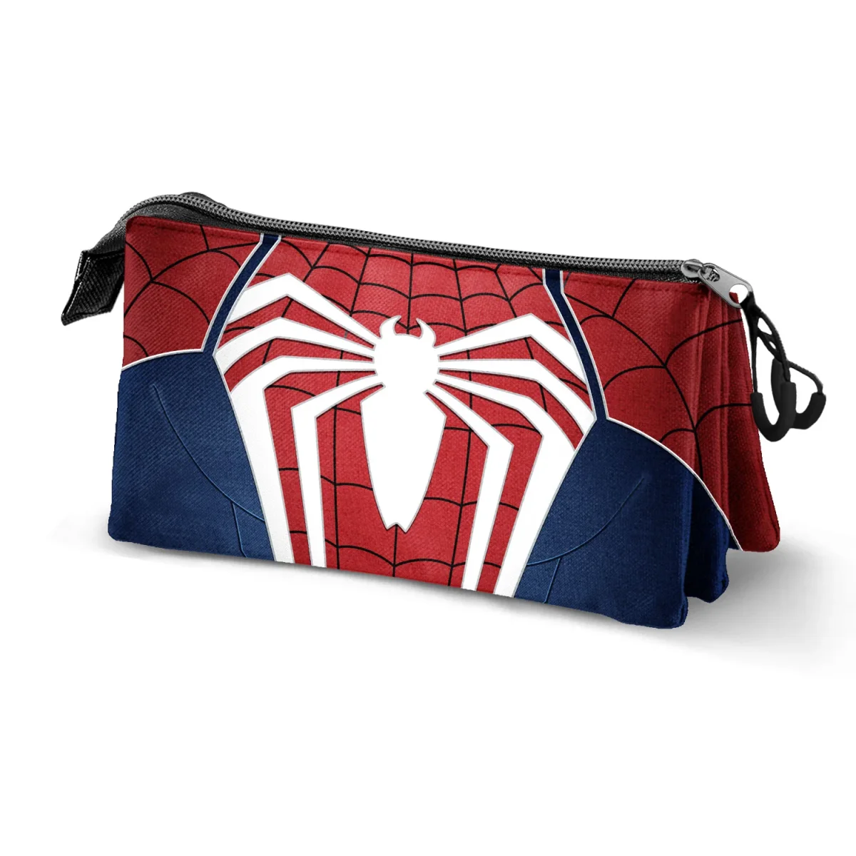 Marvel Spiderman Waist-Estuche Portatodo Triple, Rojo - Imagen 2