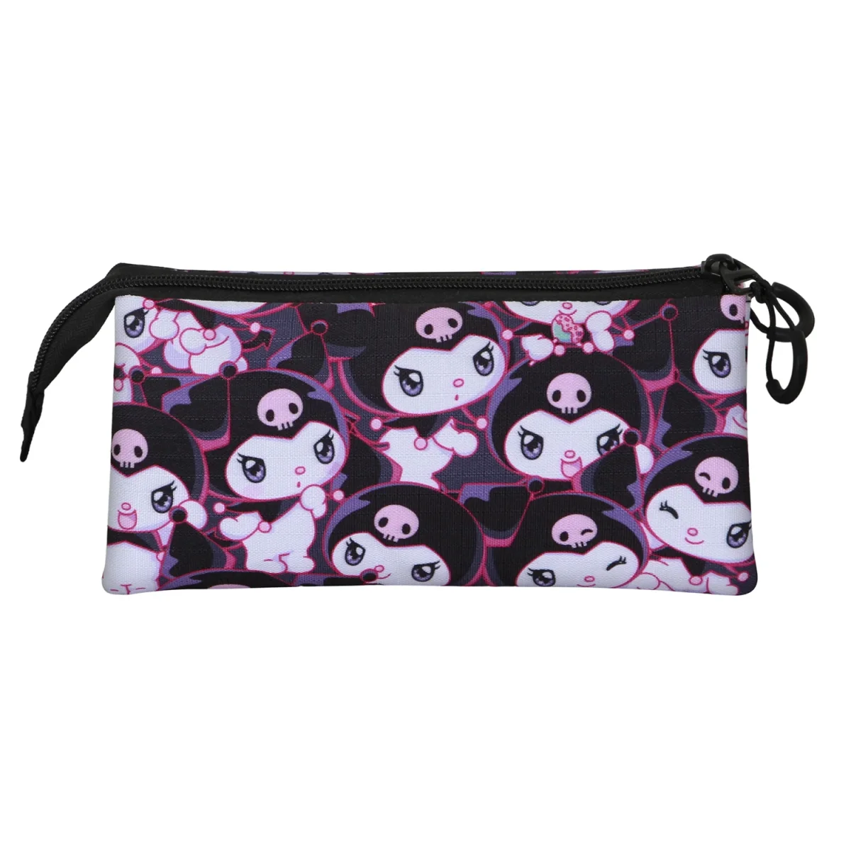 Hello Kitty Kuromi Rogue-Estuche Portatodo Triple, Lila - Imagen 3