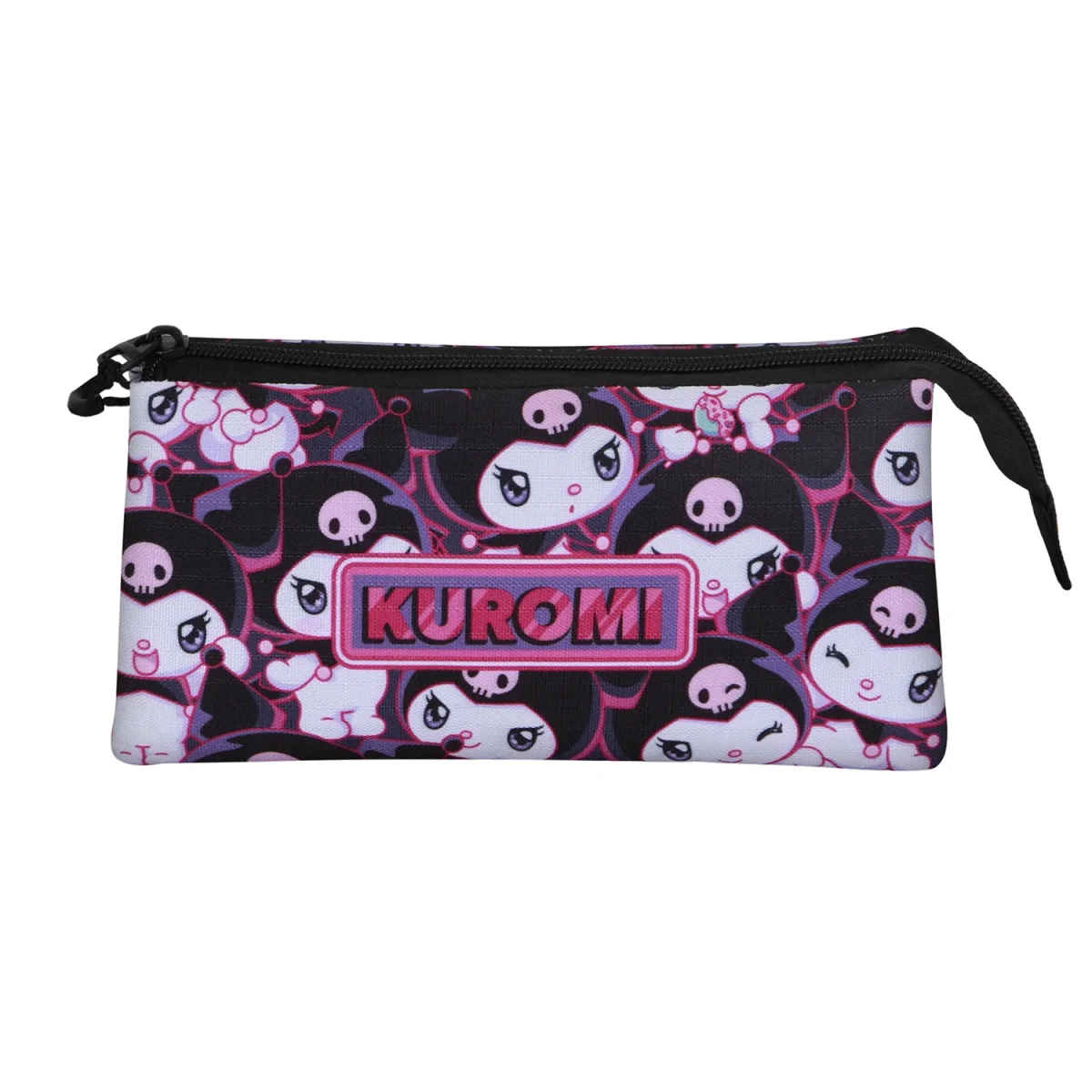 Hello Kitty Kuromi Rogue-Estuche Portatodo Triple, Lila - Imagen 4