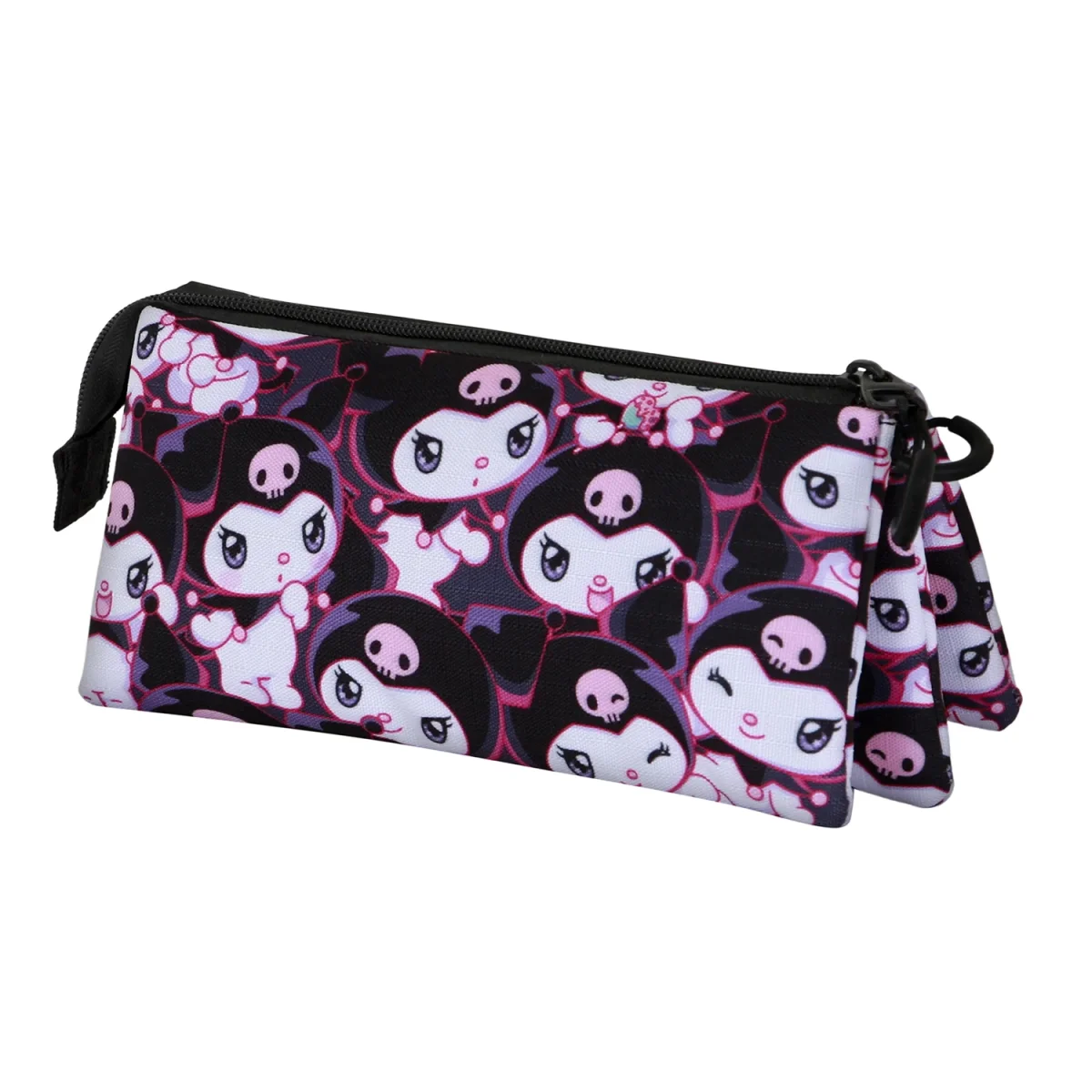 Hello Kitty Kuromi Rogue-Estuche Portatodo Triple, Lila - Imagen 2