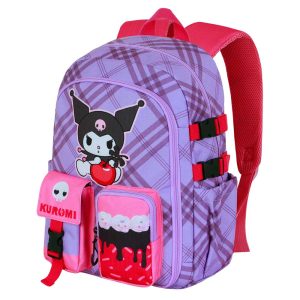 Hello Kitty Kuromi Cherry-Mochila Haru, Malva