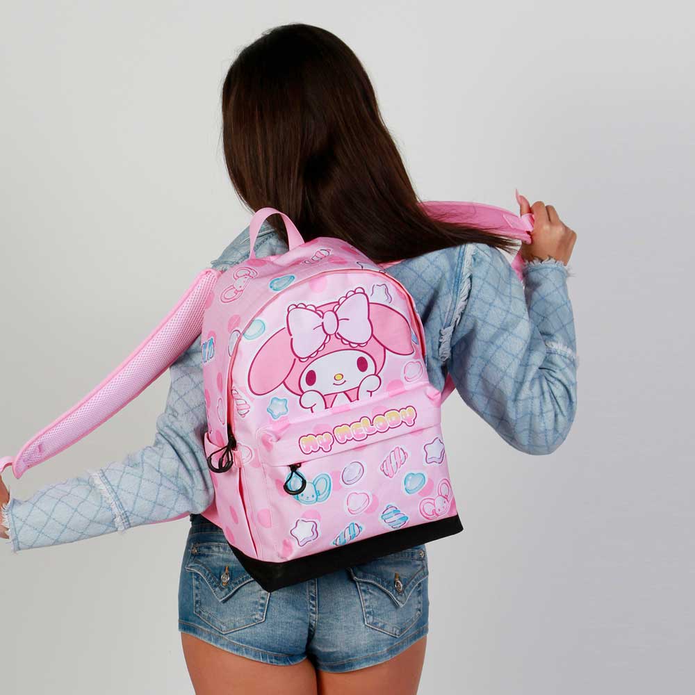 Hello Kitty My Melody Sweets-Mochila HS FAN 3.0, Rosa - Imagen 6