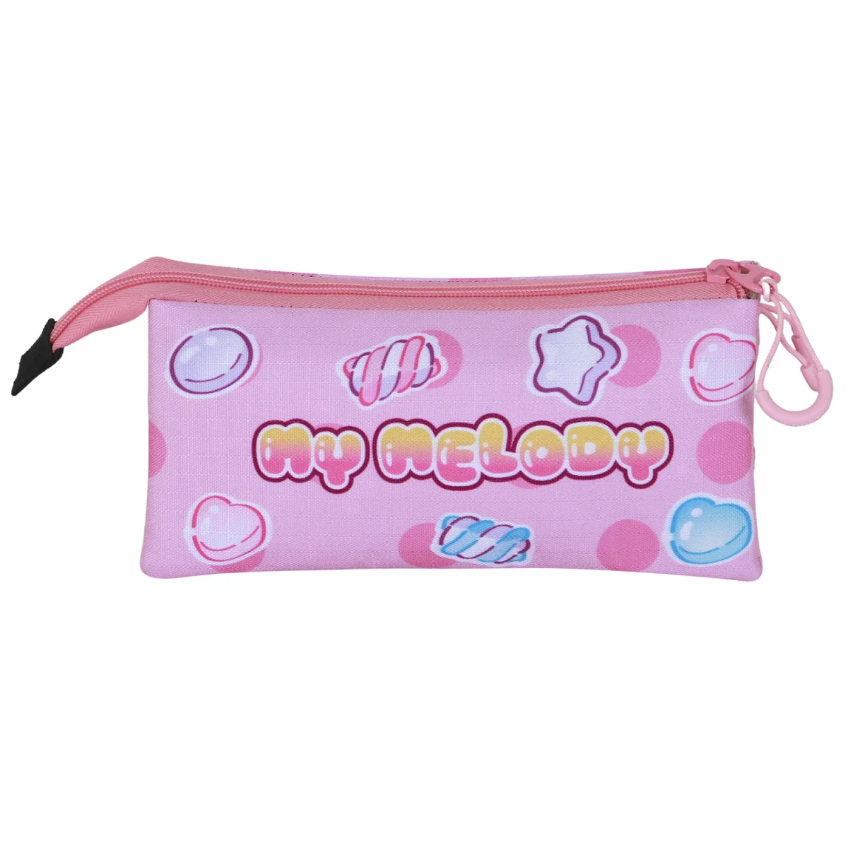 Hello Kitty My Melody Sweets-Estuche Portatodo Triple, Rosa - Imagen 4